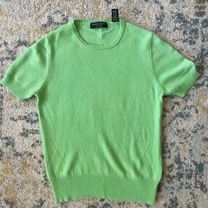 Valerie Stevens Cashmere T-Shirt Sweater size S